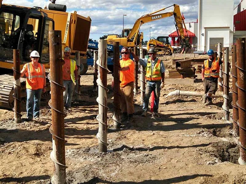 Pre-Construction Pier Installation In Crystal River, FL