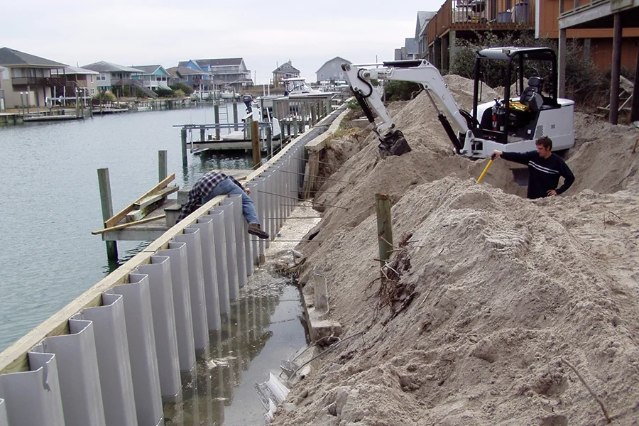 Seawall Repair in Crystal River, FL