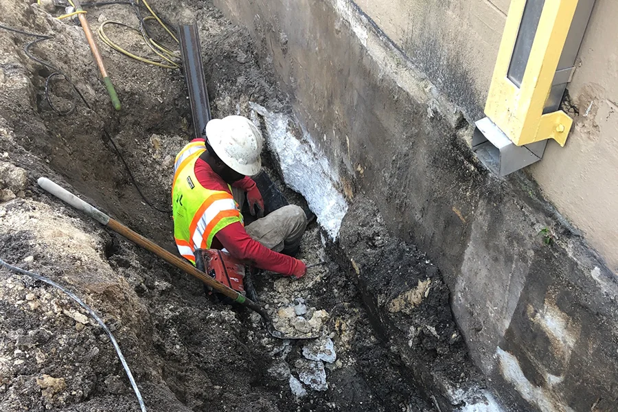 Slab Pier Installation in Crystal River, FL